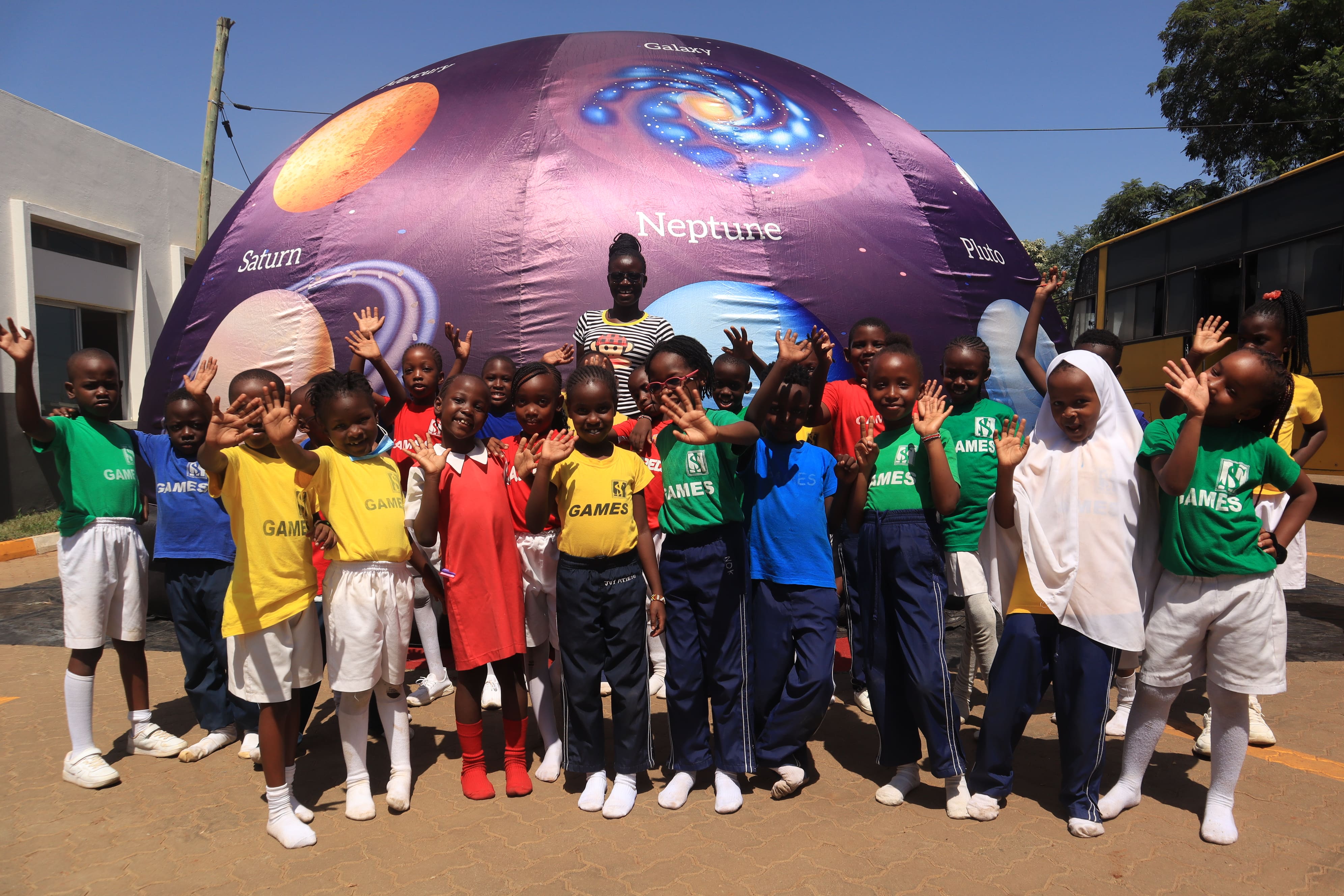 Planetarium experience with learners
